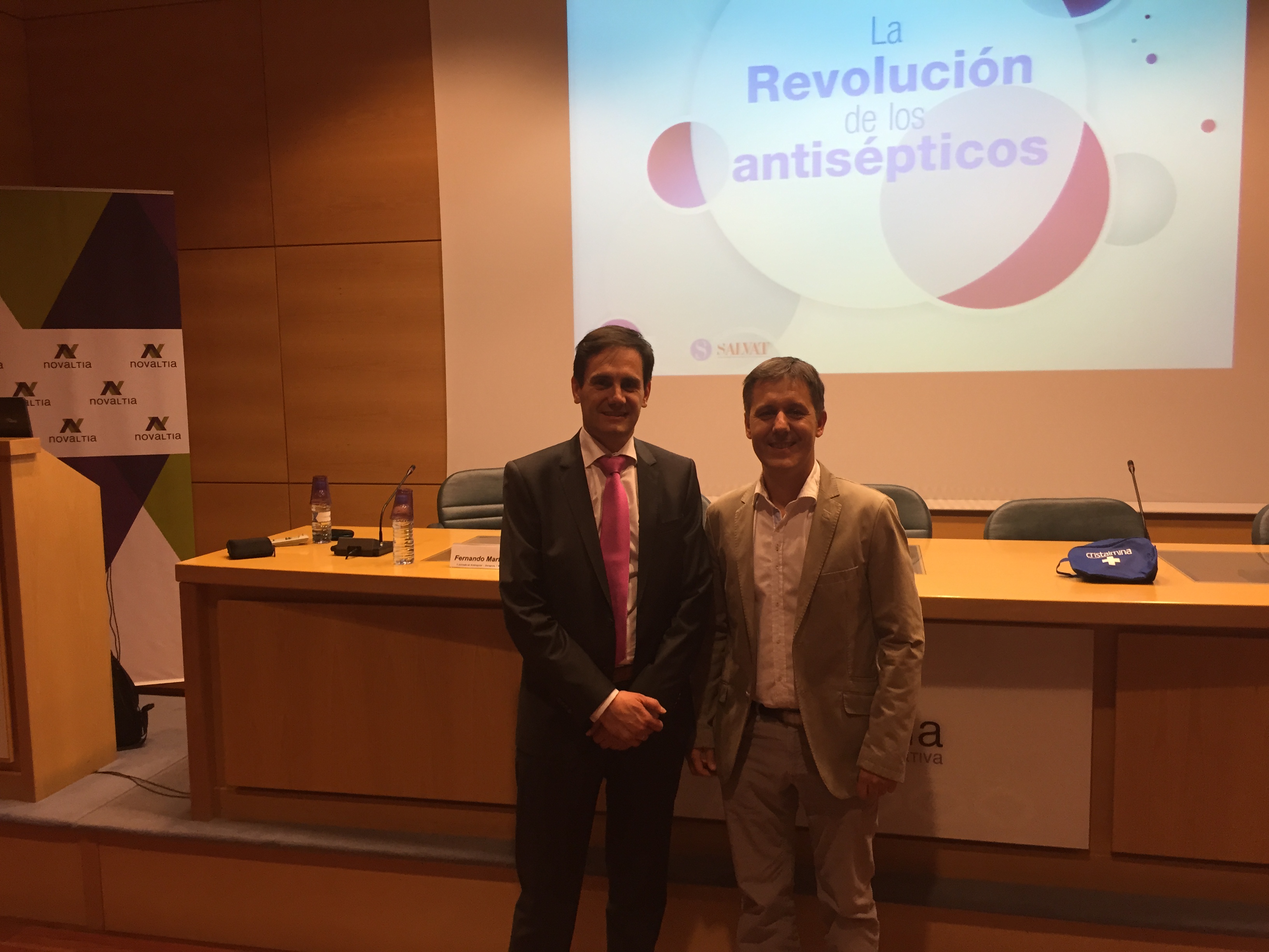 I Jornadas en antisepsia celebradas en Novaltia Zaragoza con Laboratorios SALVAT
